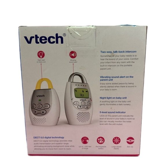 VTECH Digital Audio Baby Monitor DM221 NEW! - Picture 2 of 2